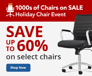 Holiday Chair Event - Save Up to 60% on Select Chairs