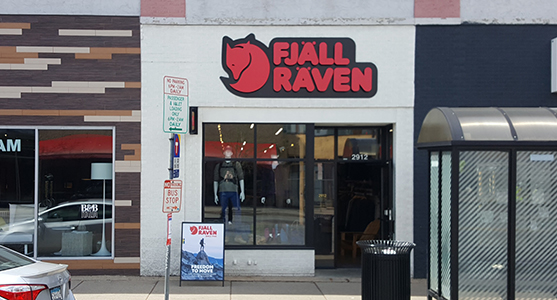 Fjallraven retailer in Minneapolis, Minnesota