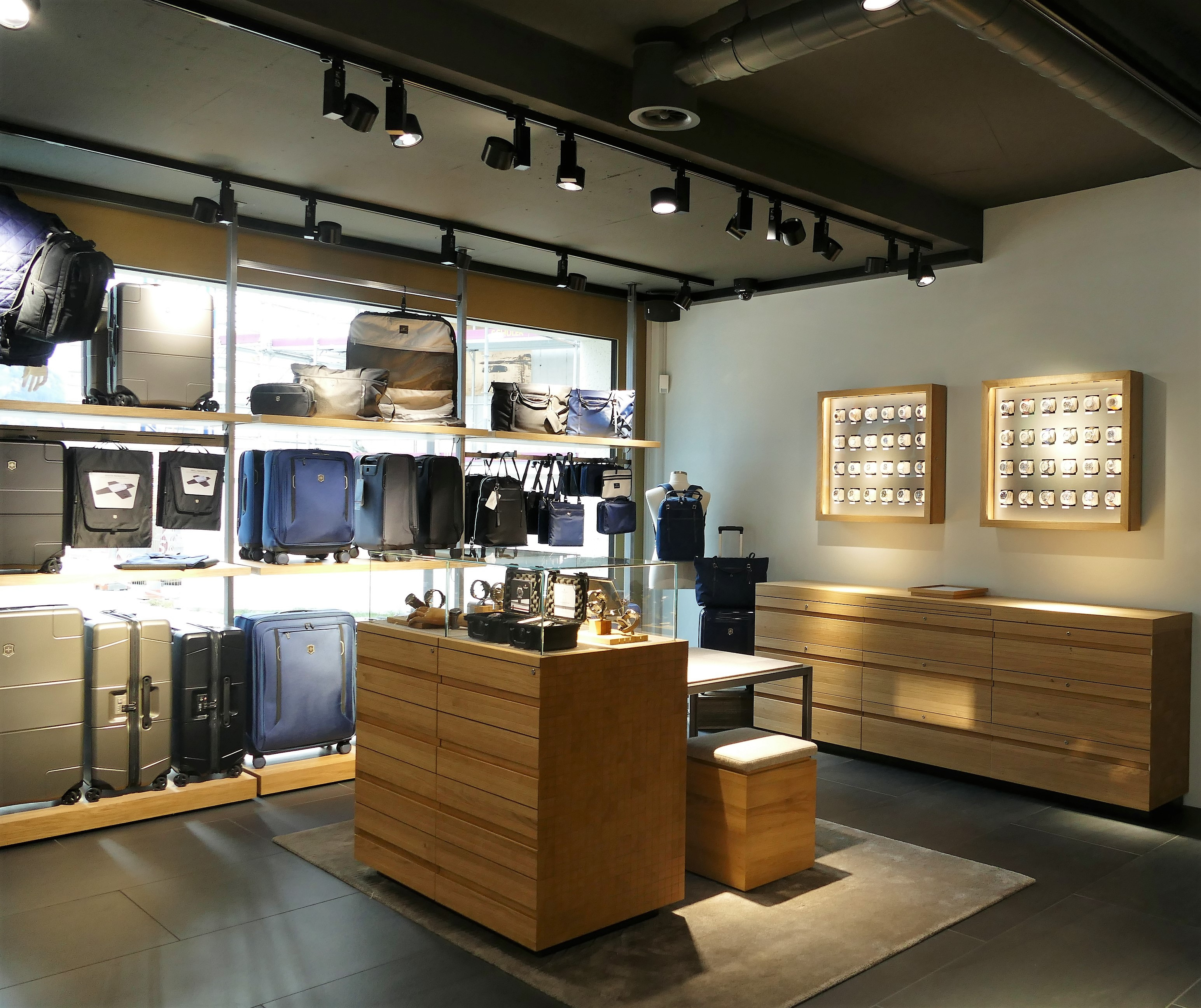 Store interior of Victorinox Store Andermatt, Andermatt