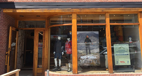 Fjallraven retailer in Cambridge, Massachusetts
