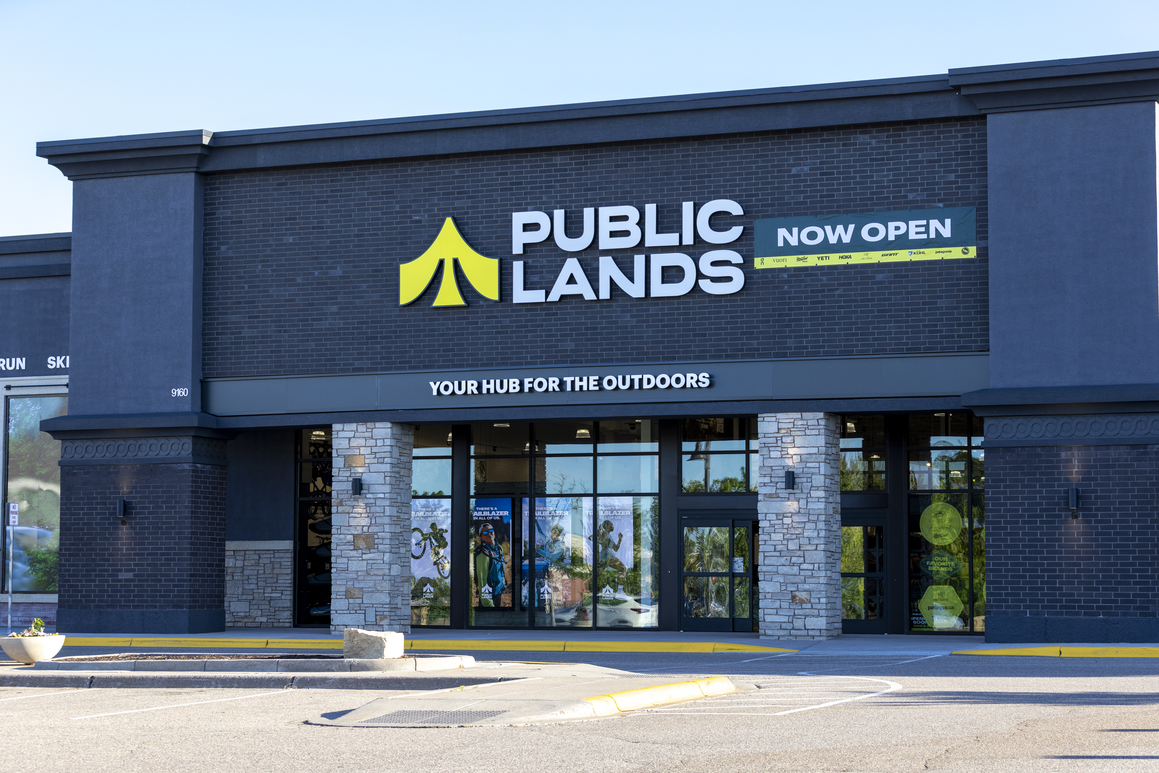 Storefront of Publiclands store in Woodbury, MN
