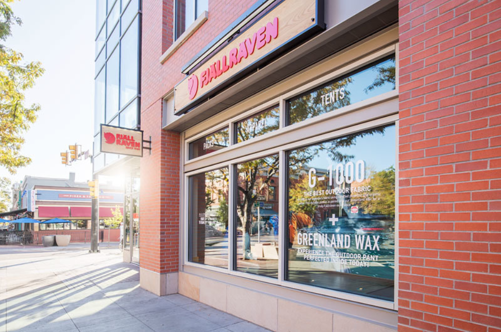 Fjallraven retailer in Boulder, Colorado