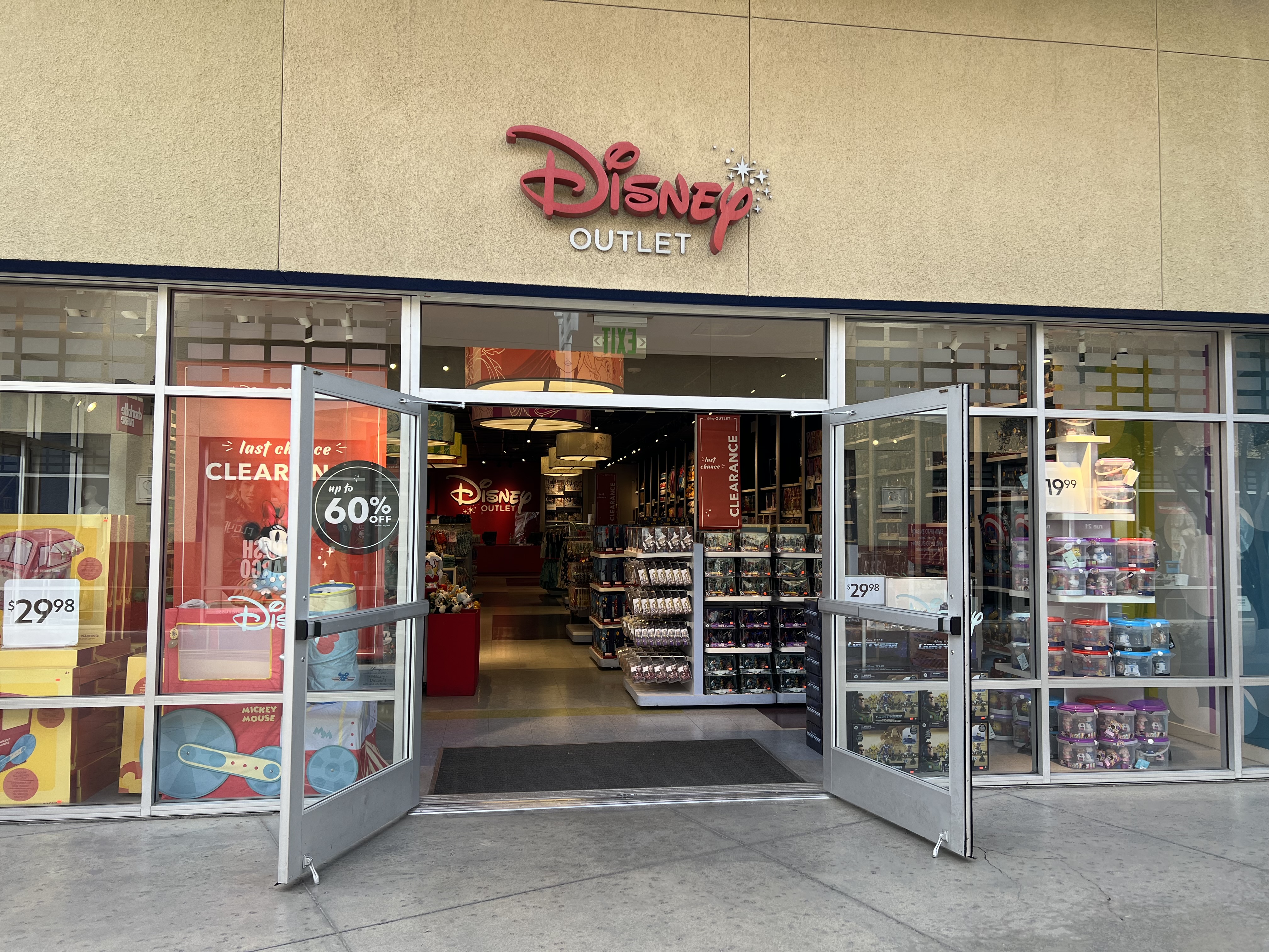 Storefront of Las Vegas North Premium Outlets, Las Vegas, NV store.