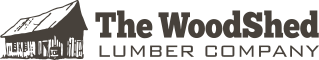 The Woodshed Lumber Company logo